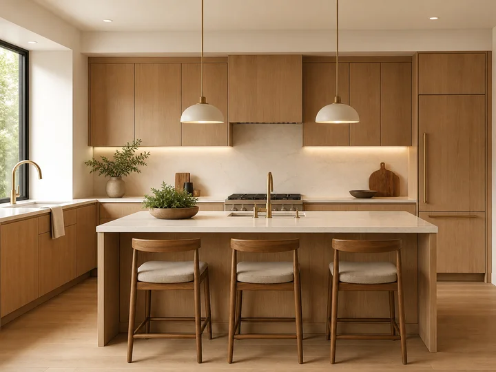 Warm Modern renovation style preview